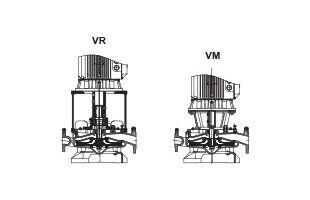 VM/VR – Rigid Coupling Vertical Inline Centrifugal Pump